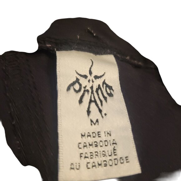 Prana‎ Black Capri Pants M Drawstring Waist Casual Wear designer hiking outdoor - Picture 6 of 8